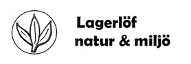 Lagerlöf natur och miljö logotyp